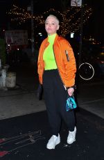 ROSE MCGOWAN Arrives at Bowery Hotel in Beverly Hills 02/05/2019