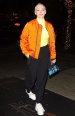 ROSE MCGOWAN Arrives at Bowery Hotel in Beverly Hills 02/05/2019