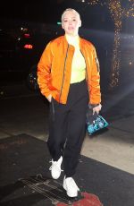 ROSE MCGOWAN Arrives at Bowery Hotel in Beverly Hills 02/05/2019