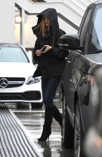 ROSIE HUNTINGTON-WHITELEY at Lancer Dermatology in Beverly Hills 02/15/2019