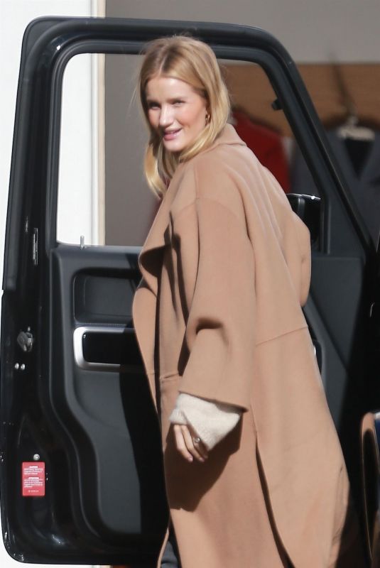 ROSIE HUNTINGTON-WHITELEY Out in Beverly Hills 02/21/2019