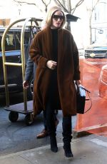 ROSIE HUNTINGTON-WHITELEY Out in New York 02/06/2019