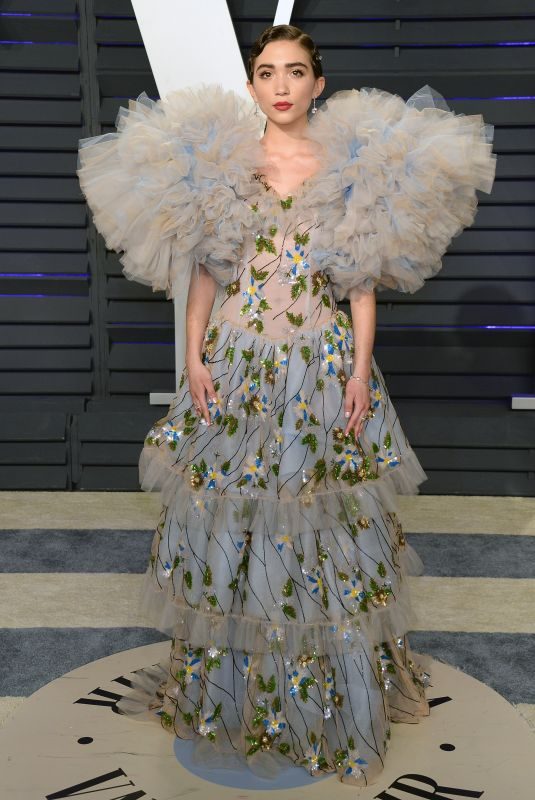 ROWAN BLANCHARD at Vanity Fair Oscar Party in Beverly Hills 02/24/2019