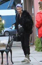 RUBY ROSE Out and About in West Hollywood 02/02/2019