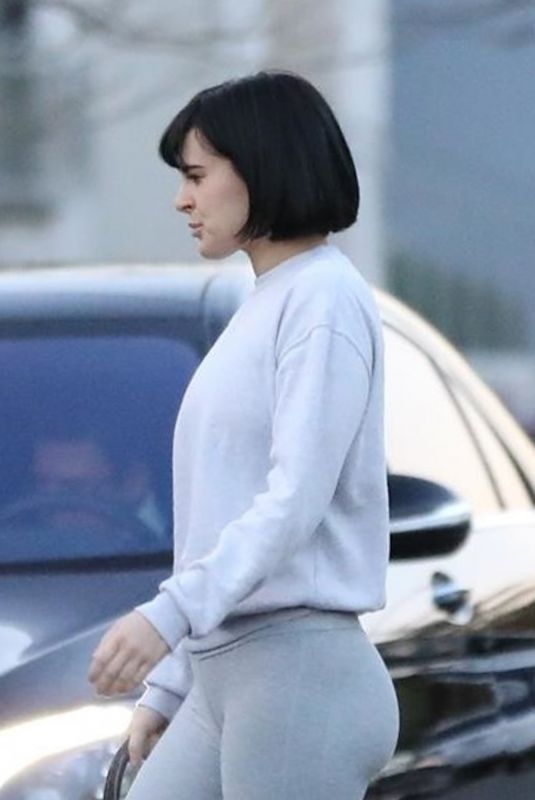 RUMER WILLIS Heading to a Gym in Los Angeles 02/11/2019