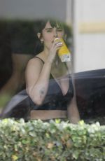 RUMER WILLIS Working Out at a Gym in Hollywood 02/01/2019
