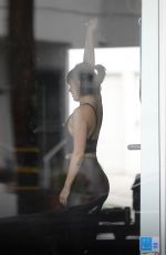 RUMER WILLIS Working Out at a Gym in Hollywood 02/01/2019