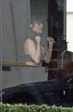 RUMER WILLIS Working Out at a Gym in Hollywood 02/01/2019