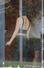 RUMER WILLIS Working Out at a Gym in Hollywood 02/01/2019