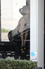 RUMER WILLIS Working Out at a Gym in Hollywood 02/01/2019