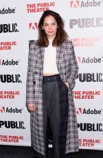 RUTH WILSON at Sea Wall a Life Off Broadway Play Opening Night in New York 02/14/2019