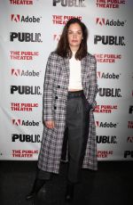 RUTH WILSON at Sea Wall a Life Off Broadway Play Opening Night in New York 02/14/2019