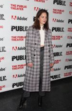 RUTH WILSON at Sea Wall a Life Off Broadway Play Opening Night in New York 02/14/2019