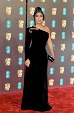 SALMA HAYEK at Bafta Awards 2019 in London 02/10/2019