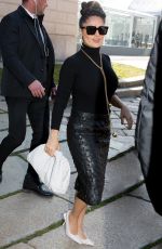 SALMA HAYEK at Bottega Veneta Show in Milan 02/22/2019