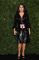SALMA HAYEK at Charles Finch & Chanel Pre-BAFTA Dinner in London 02/09/2019
