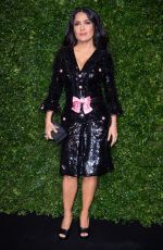 SALMA HAYEK at Charles Finch & Chanel Pre-BAFTA Dinner in London 02/09/2019