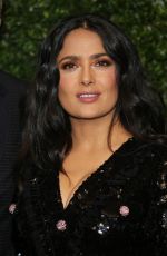 SALMA HAYEK at Charles Finch & Chanel Pre-BAFTA Dinner in London 02/09/2019