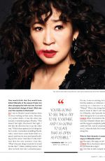SANDRA OH and JODIE COMER in Entertainment Weekly, March 2019