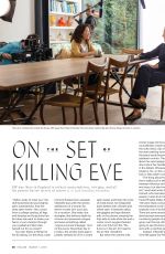 SANDRA OH and JODIE COMER in Entertainment Weekly, March 2019