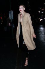 SANNE VLOET Night Out in New York 02/08/2019