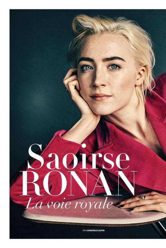 SAOIRSE RONAN in Madame Figaro Magazine, February 2019