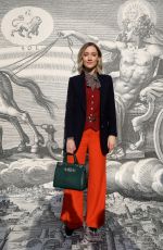 SAPIRSE RONAN at Gucci Fashion Show in Milan 02/20/2019