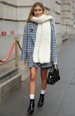 SARAH ELLEN Arrives at Kate Spade Fashion Show at NYFW in New York 02/08/2019