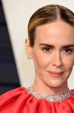 SARAH PAULSON at Vanity Fair Oscar Party in Beverly Hills 02/24/2019