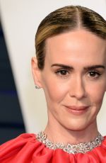 SARAH PAULSON at Vanity Fair Oscar Party in Beverly Hills 02/24/2019