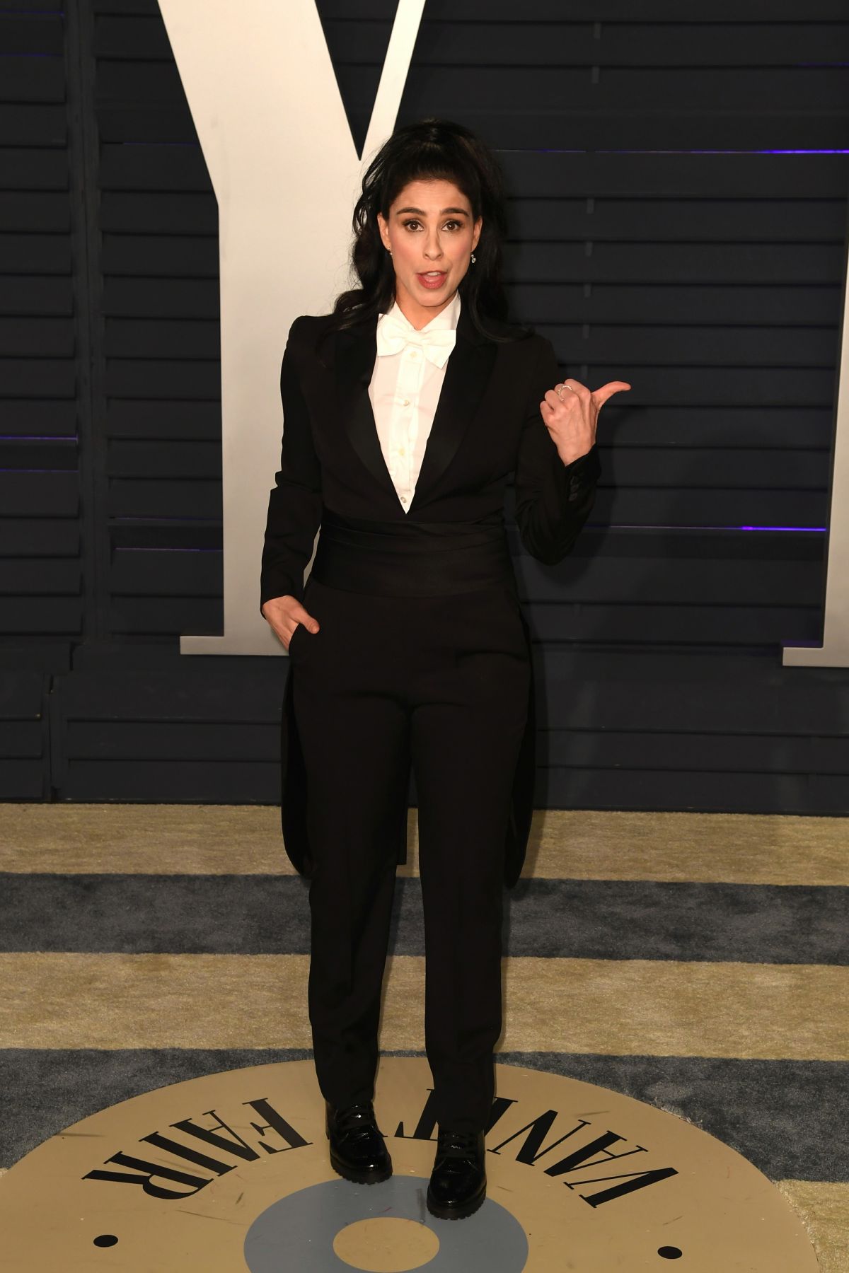 SARAH SILVERMAN at Vanity Fair Oscar Party in Beverly Hills 02/24/2019 ...