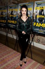 SARAYA-JADE BEVIS at Fighting with My Family Special Screening in New York 02/11/2019
