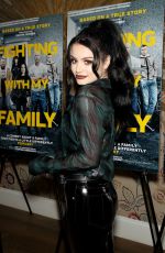 SARAYA-JADE BEVIS at Fighting with My Family Special Screening in New York 02/11/2019