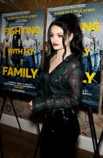 SARAYA-JADE BEVIS at Fighting with My Family Special Screening in New York 02/11/2019