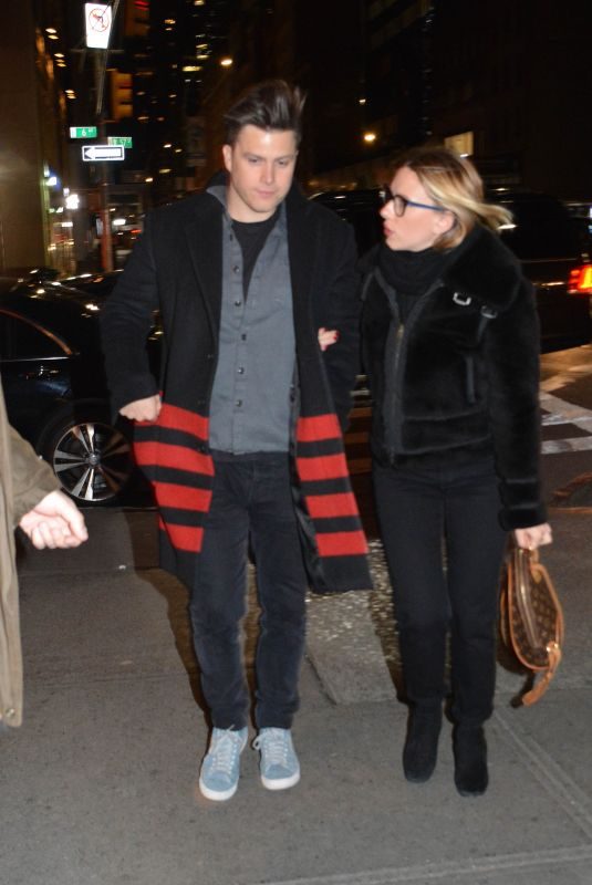 SCARLETT JOHANSSON Out in New York 02/17/2019