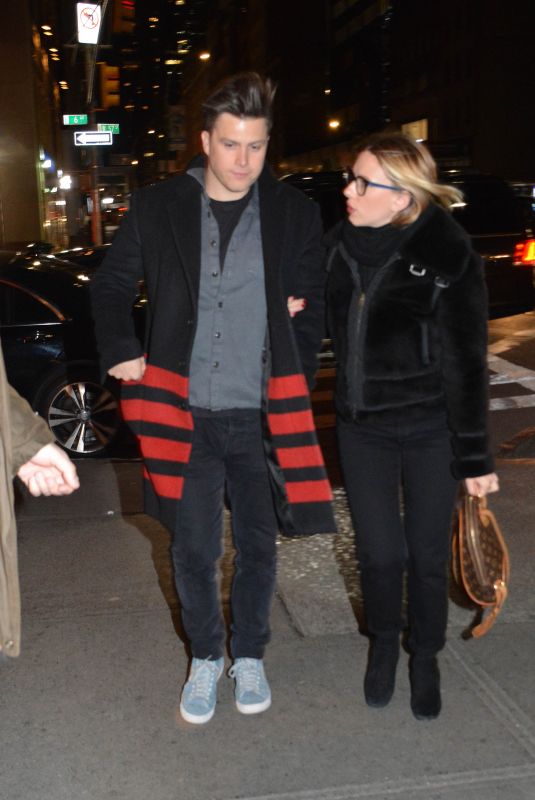 SCARLETT JOHANSSON Out in New York 02/17/2019