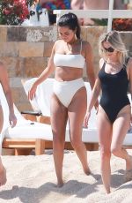 SELENA GOMEZ and Friends in Bikinis at a Beach in Cabo San Lucas 02/11/2019