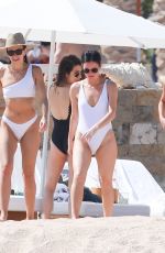 SELENA GOMEZ and Friends in Bikinis at a Beach in Cabo San Lucas 02/11/2019
