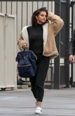 SELENA GOMEZ Heading to a Studio in Los Angeles 02/13/2019