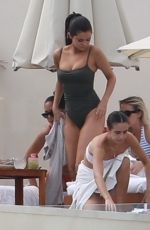 SELENA GOMEZ in Swinsuit at a Beach in Cabo 02/09/2019