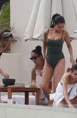 SELENA GOMEZ in Swinsuit at a Beach in Cabo 02/09/2019