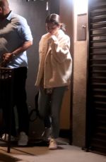 SELENA GOMEZ Leaves a Music Studio in Los Angeles 02/26/2019