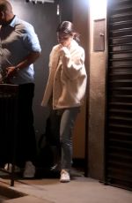 SELENA GOMEZ Leaves a Music Studio in Los Angeles 02/26/2019