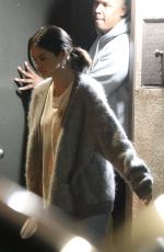 SELENA GOMEZ Leaves Recording Studio in Los Angeles 02/27/2019