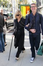 SELMA BLAIR and David Price Out in Los Angeles 02/19/2019