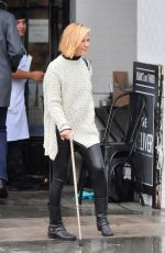 SELMA BLAIR Leaves a Restaurant in Studio City 02/05/2019