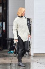 SELMA BLAIR Leaves a Restaurant in Studio City 02/05/2019