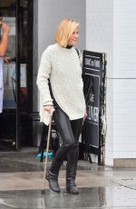SELMA BLAIR Leaves a Restaurant in Studio City 02/05/2019