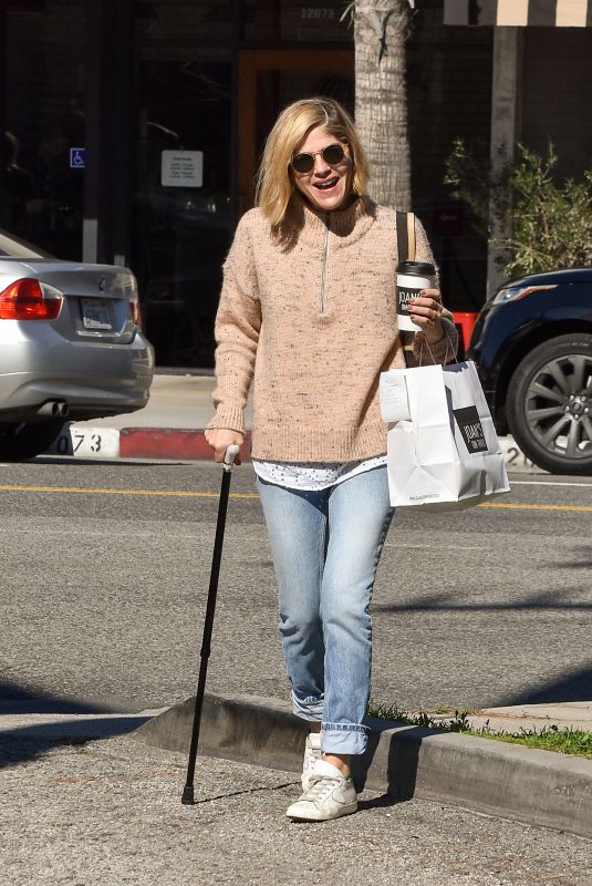 SELMA BLAIR Out in Los Angeles 02/07/2019