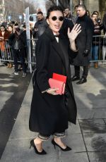 SERENA ROSSI at Emporio Armani Show at Milan Fashion Week 02/21/2019